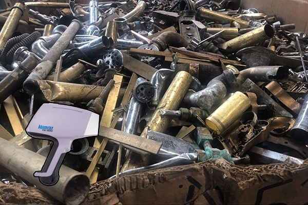 手持式光谱仪的废旧金属回收检测