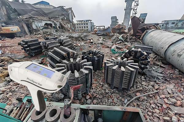 便携式光谱仪的废旧金属回收